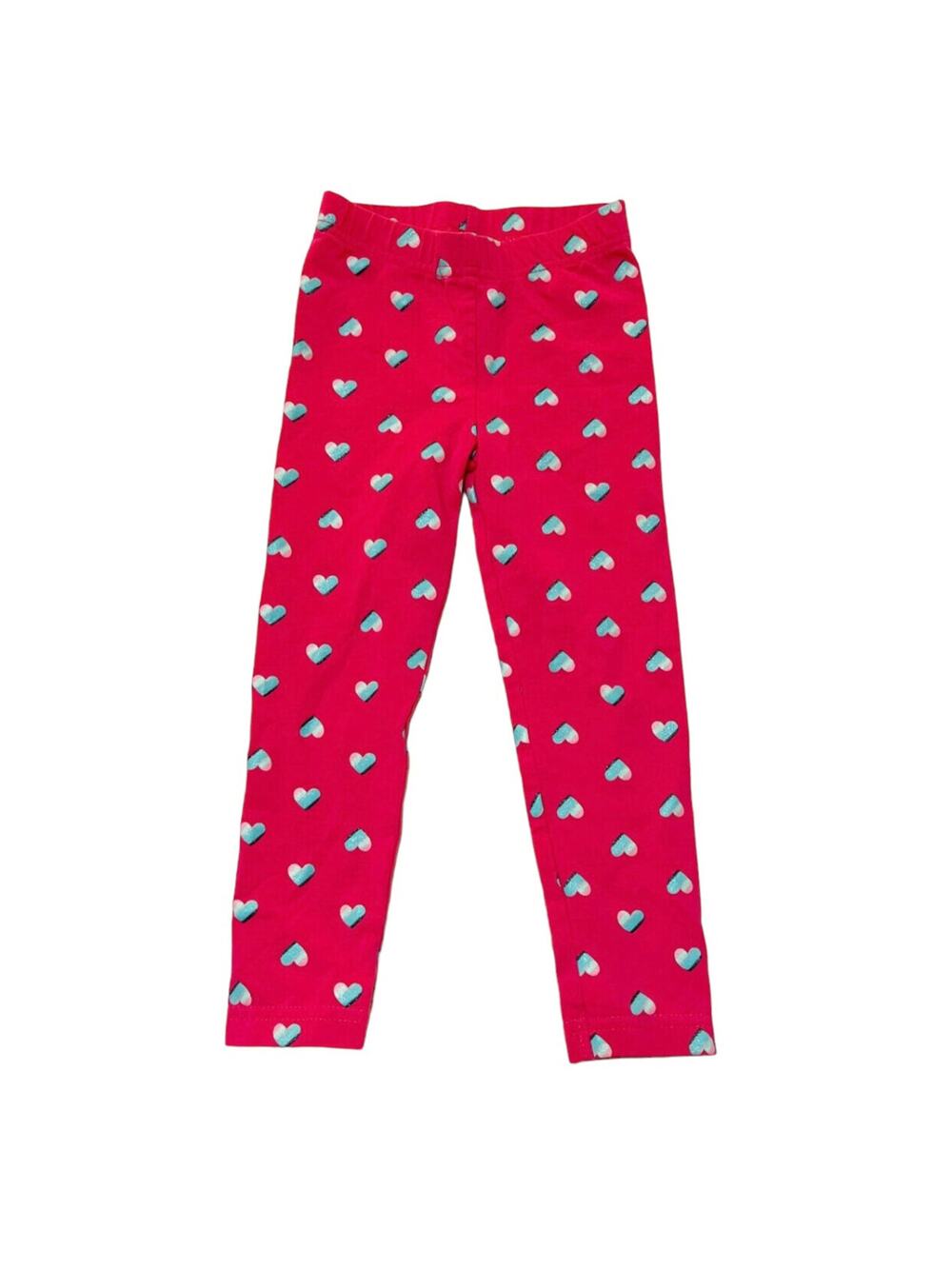 Carter's Glitter Heart Print Leggings Size 2T